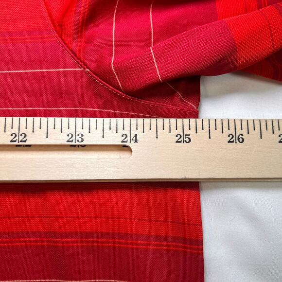 Under Armour UA Polo Men's Size XL Red Striped Shirt Heat Gear Loose Golf NWT - Picture 9 of 16